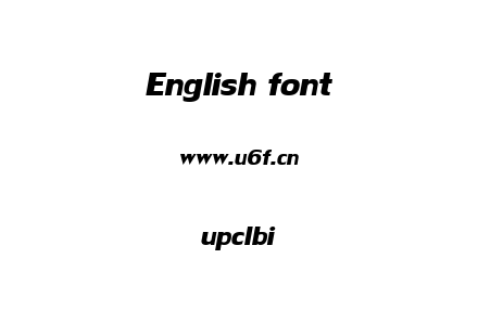 upclbi.ttf下载