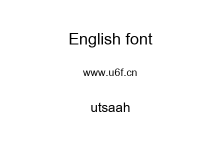utsaah.ttf下载