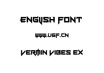 字体-vermin vibes ex.ttf下载