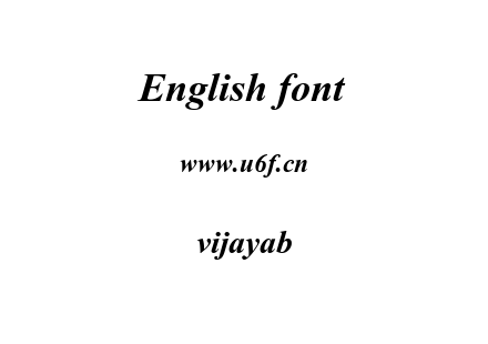 vijayab.ttf下载
