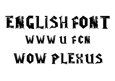 字体-WoW-plexus.ttf下载