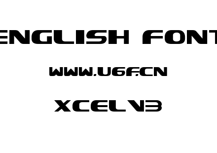 xcelv3.ttf下载