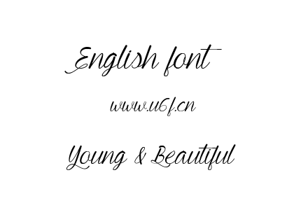 字体-Young & Beautiful.ttf下载