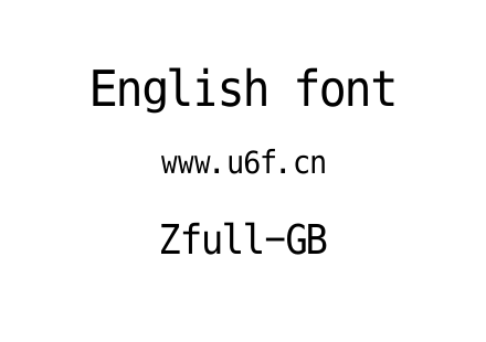 字体-Zfull-GB.ttf下载