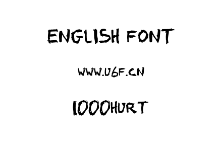 1000hurt.ttf下载