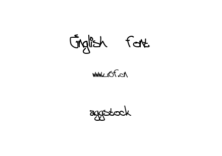 aggstock.ttf下载