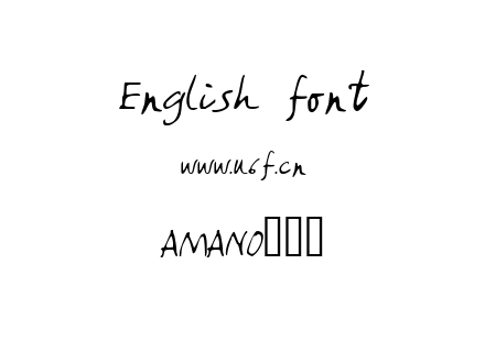 AMANO___.TTF下载