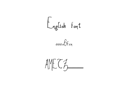 AMETZ___.TTF下载