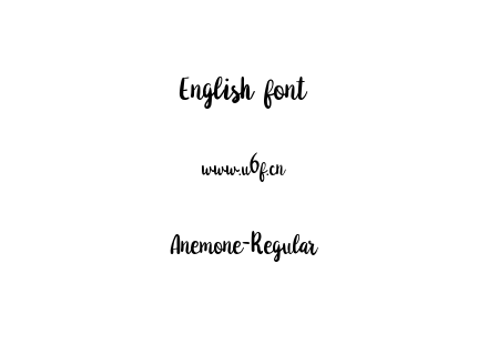 字体-Anemone-Regular.ttf
