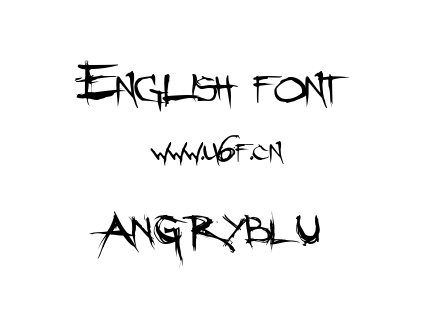 ANGRYBLU.TTF下载