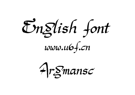Argmansc.ttf下载
