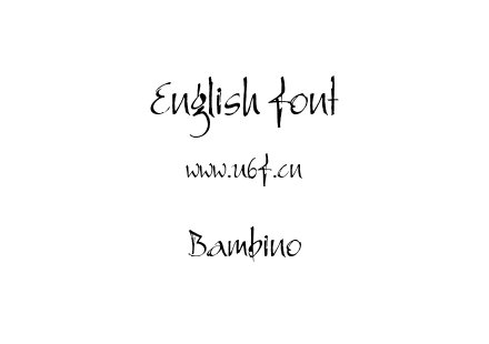 Bambino.ttf下载