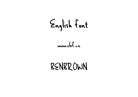 BENBROWN.TTF下载