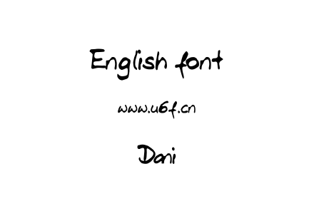 Dani.ttf下载