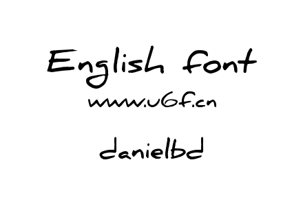 danielbd.ttf下载