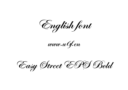Easy Street EPS Bold.ttf下载