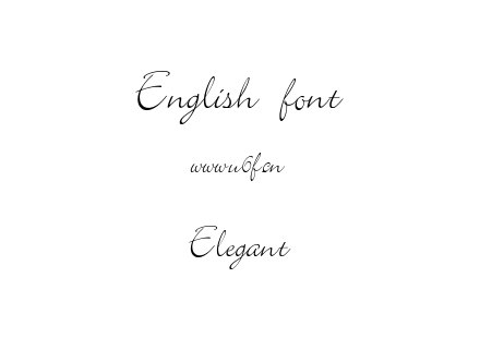 Elegant.ttf下载