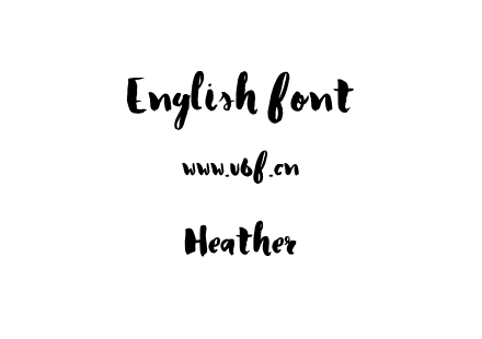 字体-Heather.ttf下载