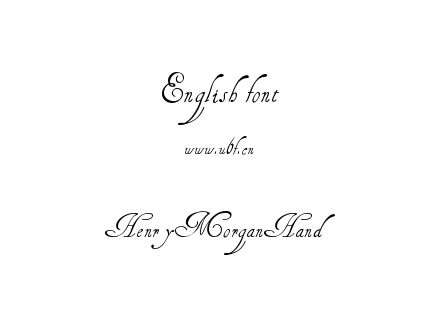 HenryMorganHand.ttf下载