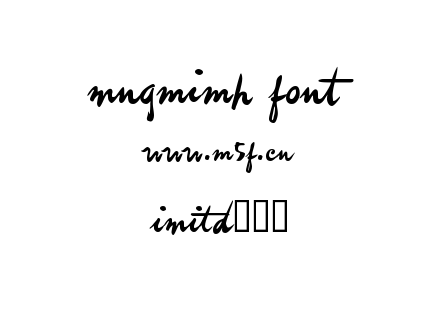 IMITD___.TTF下载
