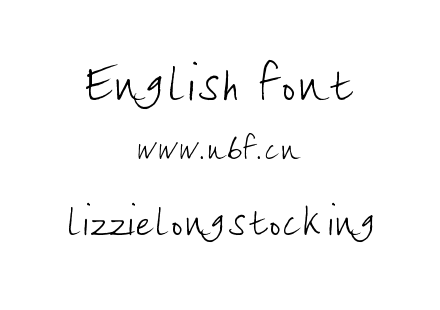 lizzielongstocking.ttf下载