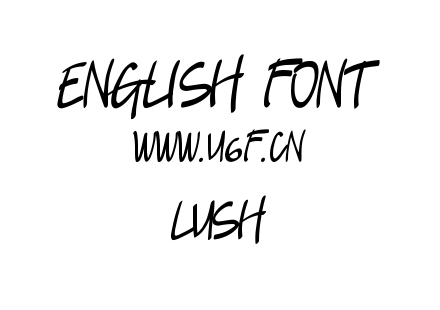 Lush.ttf下载
