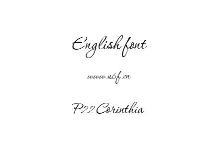 P22 Corinthia.ttf下载