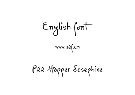 P22 Hopper Josephine.ttf下载