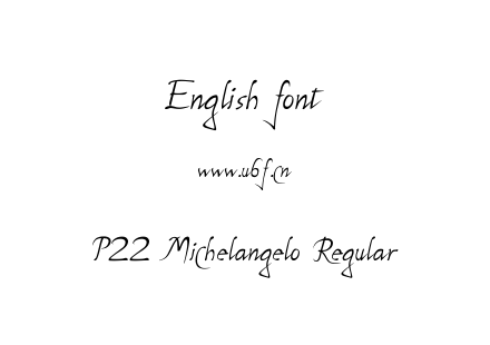 P22 Michelangelo Regular.ttf下载