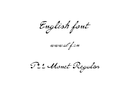 P22 Monet Regular.ttf下载