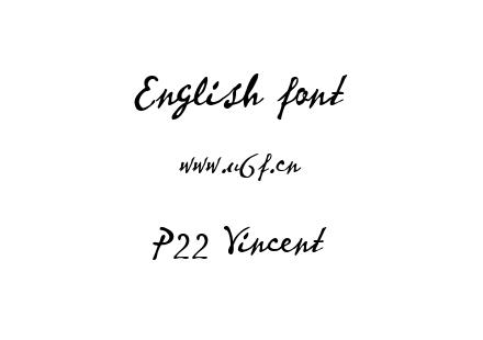 P22 Vincent.ttf下载
