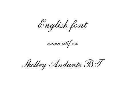 字体-Shelley Andante BT.ttf下载