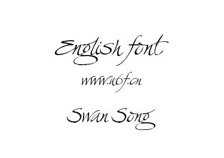 Swan Song.ttf下载
