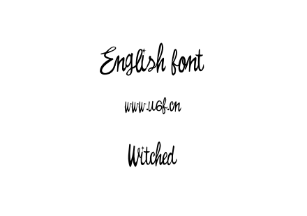 Witched.TTF下载