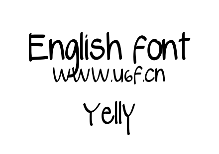 Yelly.ttf下载