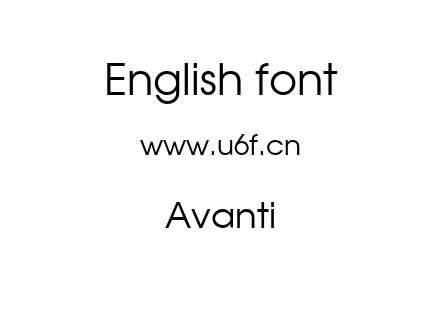 Avanti.ttf下载