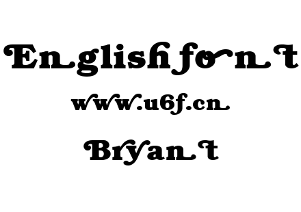 Bryant.ttf下载