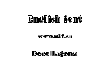 Decollagena.ttf下载
