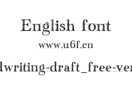 handwriting-draft_free-version.ttf下载