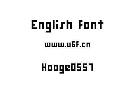 Hooge0557.ttf下载