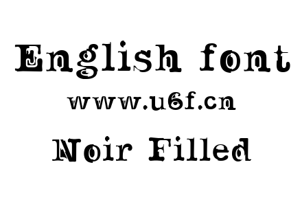 Noir Filled.ttf下载