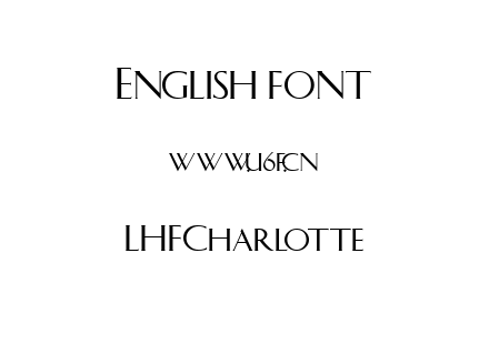 LHFCharlotte.TTF下载