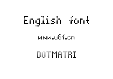 DOTMATRI.TTF下载