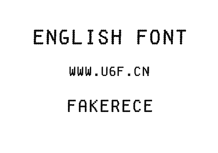 FAKERECE.ttf下载
