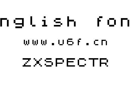 ZXSPECTR.TTF下载