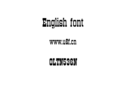 OLTN536N.TTF下载