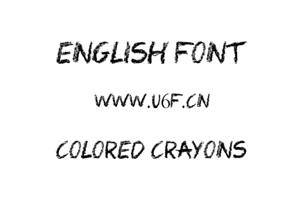Colored Crayons.ttf下载