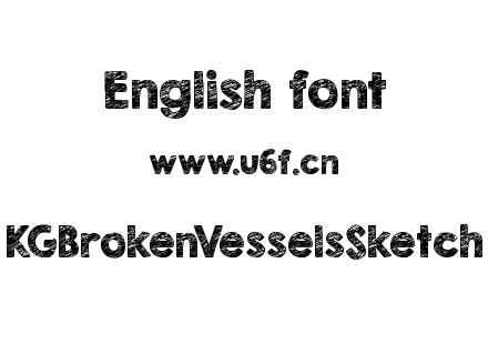 KGBrokenVesselsSketch.ttf下载