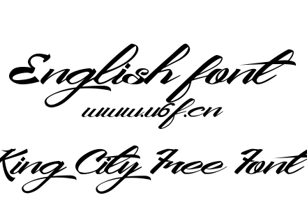 字体-King City Free Font.ttf下载